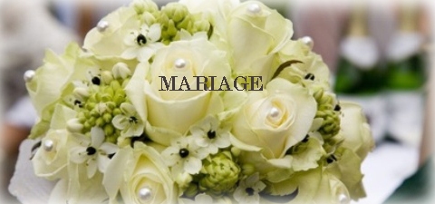fleurs mariage